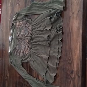 Green XS blouse